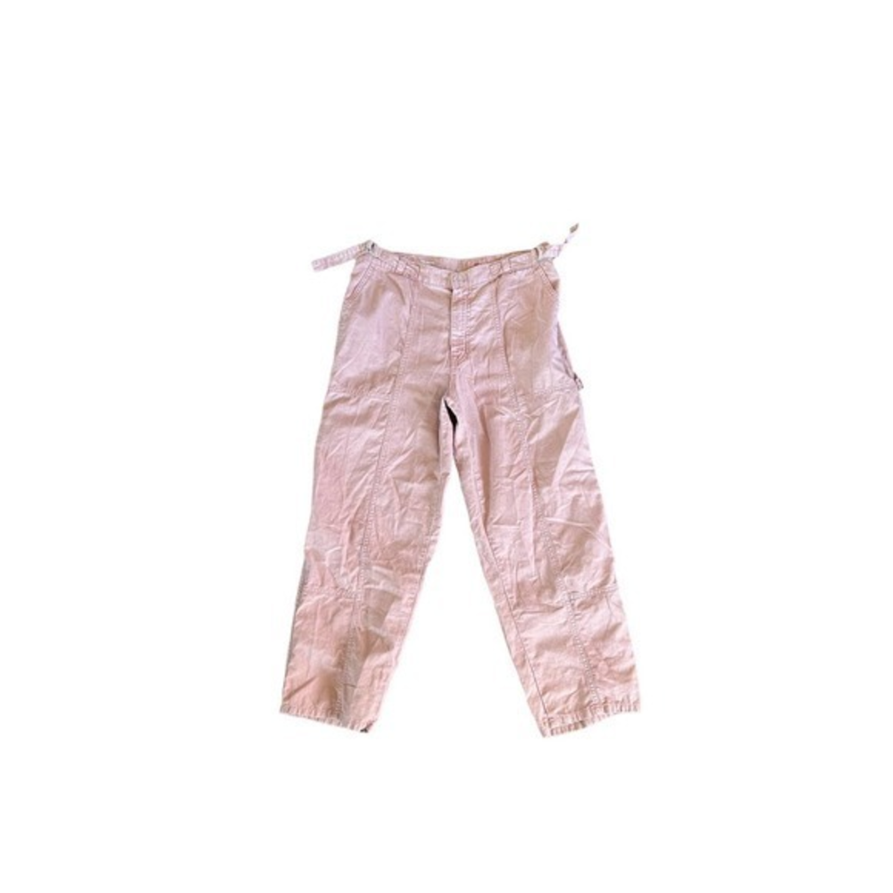 AG The Noten Linen Blend Cropped‎ Carpenter Pants